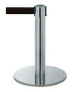 Poste separador bajo de acero